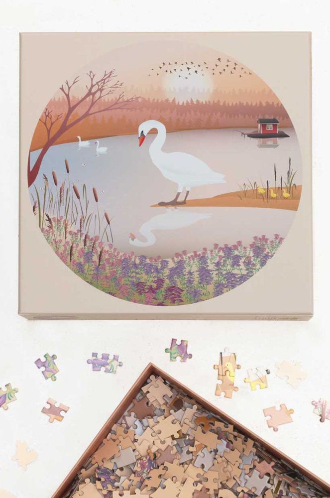 Vissevasse Пазл The Swan 1000 штук колір барвистий