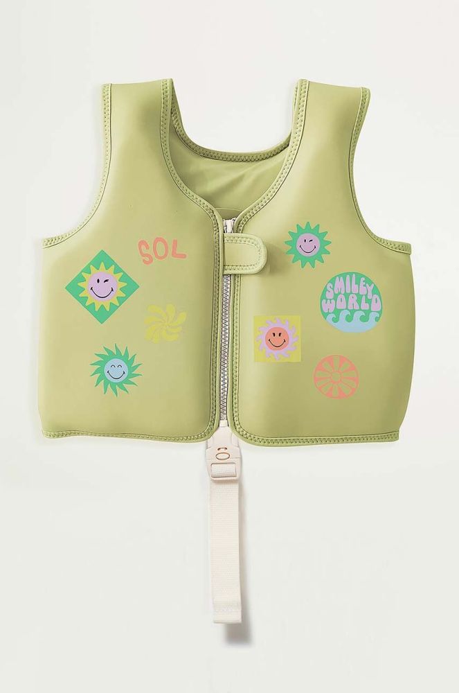 Дитячий жилет для плавання SunnyLife SmileyWorld Sol Sea колір барвистий (3265390)