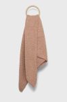 Шарф Pieces жіночий колір рожевий меланж (2633328)