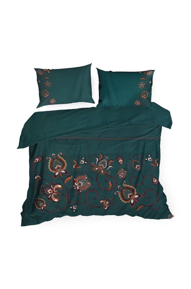 Бавовняний постільний комплект Terra Collection Marocco 220x200/70x80 cm колір барвистий (2875830)