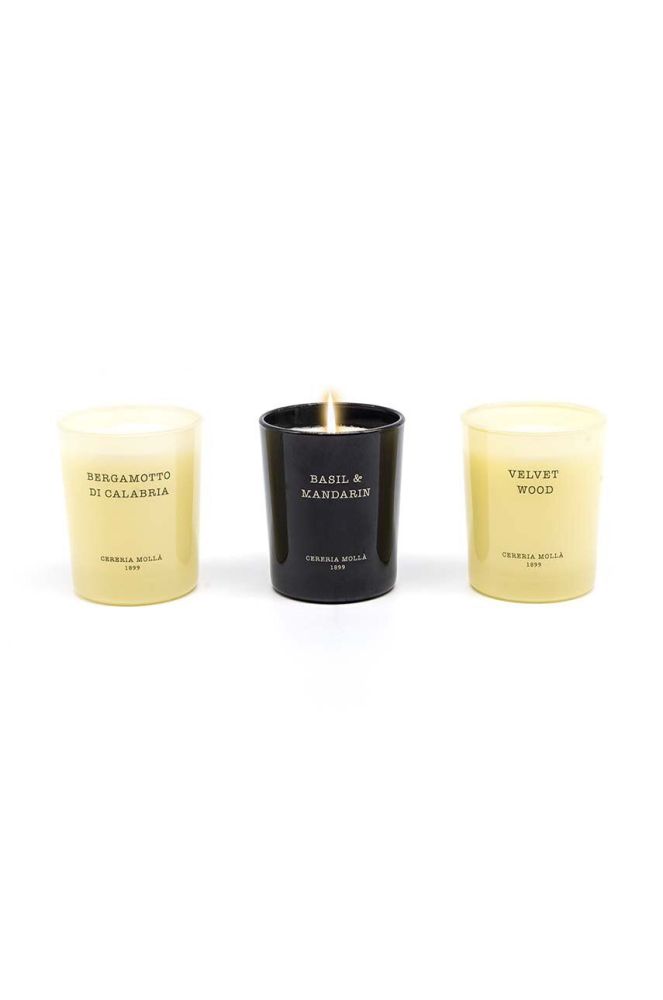 Набір ароматичних свічок Cereria Molla Boutique 3-pack колір барвистий (3604035)
