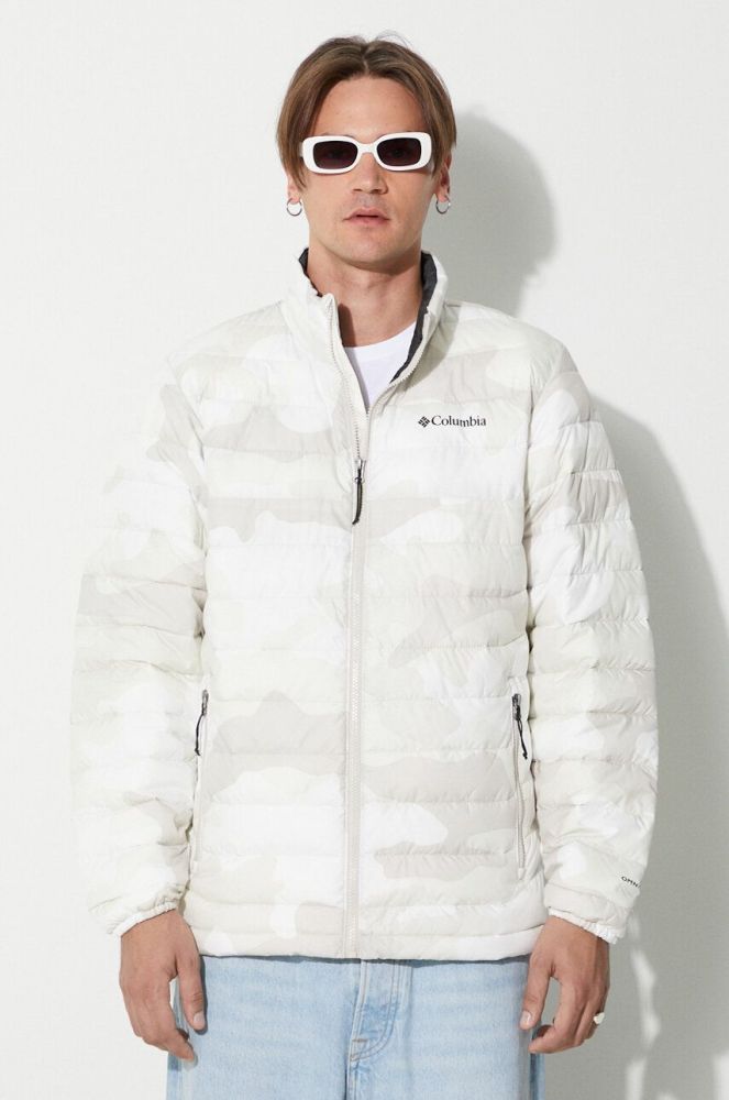 Спортивна куртка Columbia Powder колір бежевий 1698001-467
