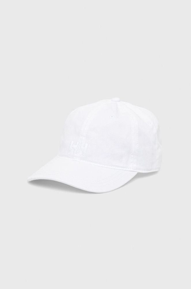 Кепка Helly Hansen колір білий з аплікацією 38791-597