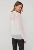 Блузка MAX&Co. жіноча колір білий однотонна