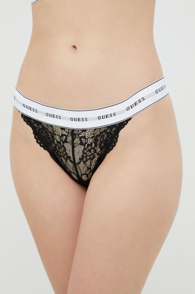 Бразиліани Guess колір чорний (2633589)
