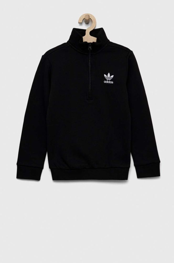Дитяча кофта adidas Originals колір чорний з принтом