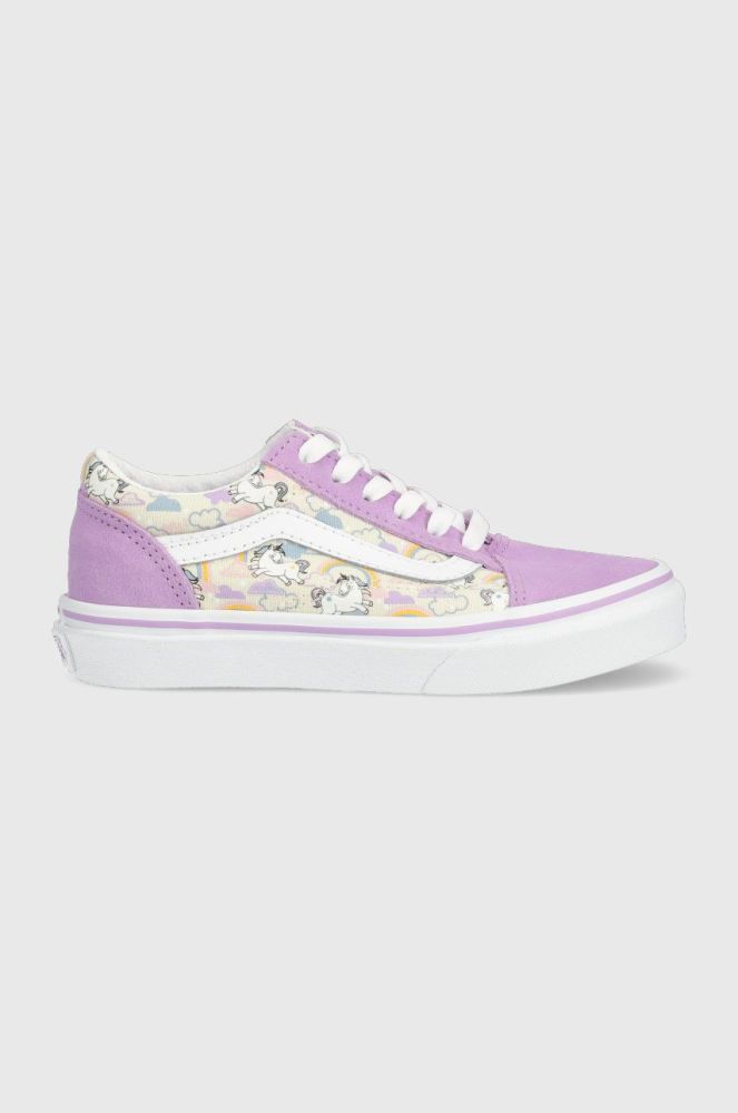 Дитячі кеди Vans колір фіолетовий (2545383)