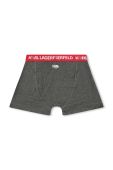 Дитячі боксери Karl Lagerfeld 2-pack колір сірий (3418305)