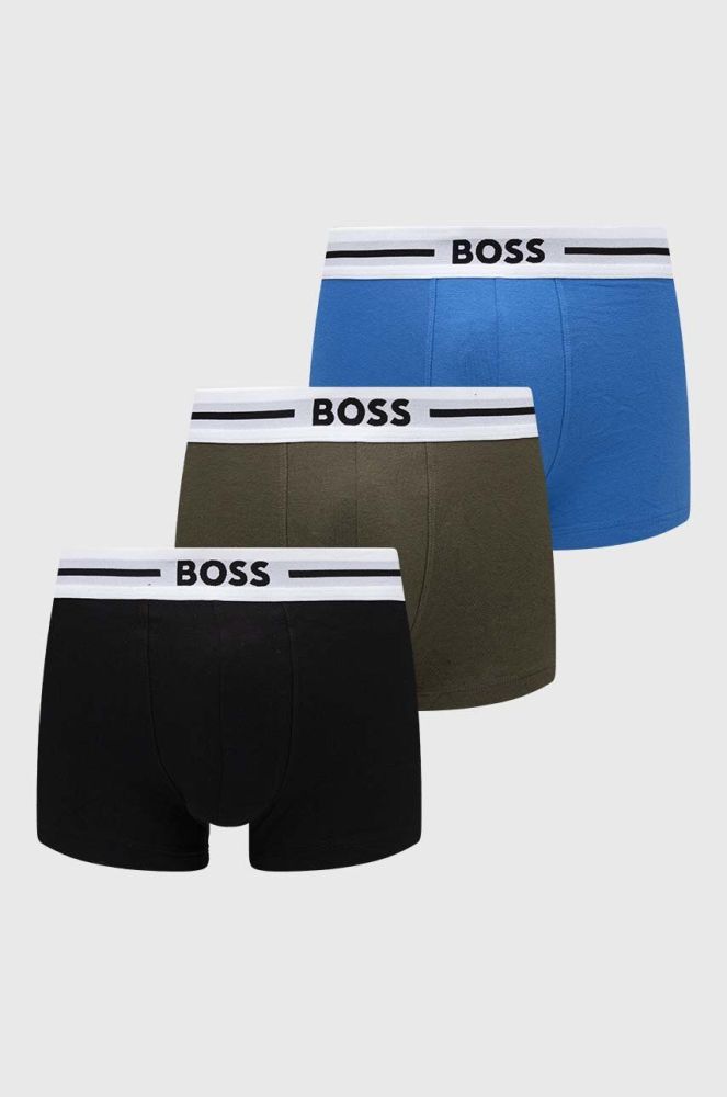 Боксери BOSS 3-pack чоловічі колір барвистий (3290573)