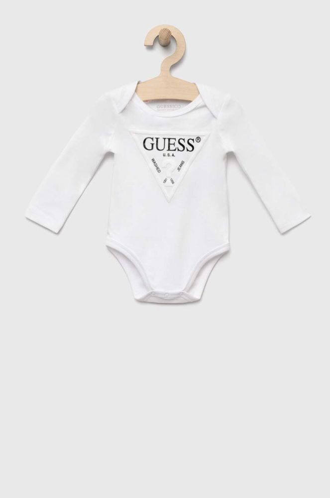 Боді для немовлят Guess колір білий (3329824)