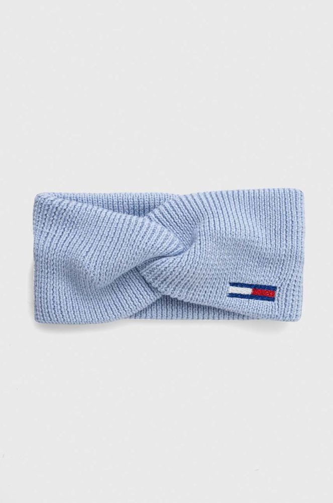 Пов'язка Tommy Jeans колір блакитний