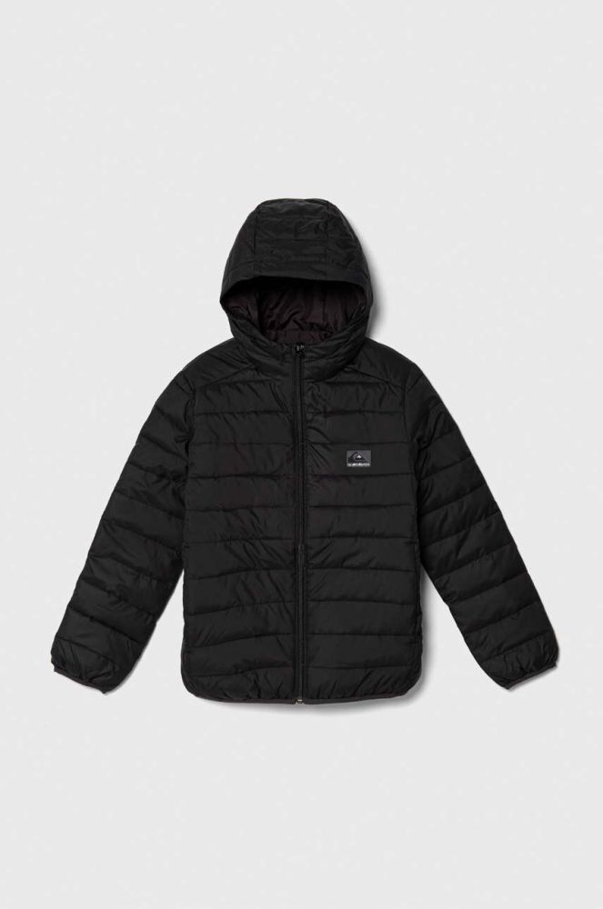 Дитяча куртка Quiksilver SCALY JCKT колір чорний