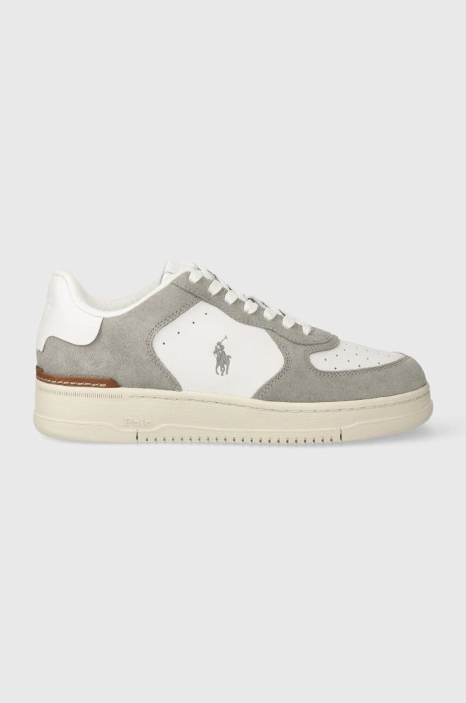 Кросівки Polo Ralph Lauren Masters Crt колір сірий 809913422003