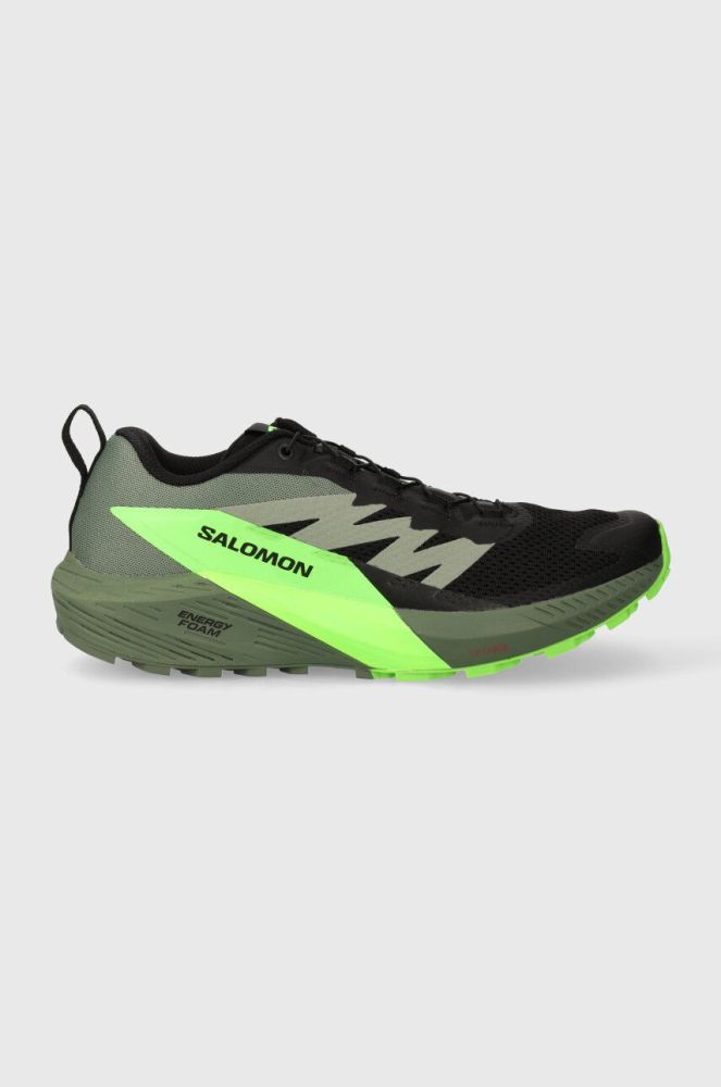 Черевики Salomon Sense Ride 5 чоловічі колір зелений
