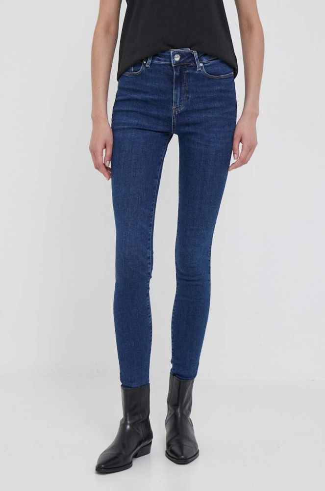 Джинси Tommy Hilfiger Harlem жіночі колір синій (3436463)