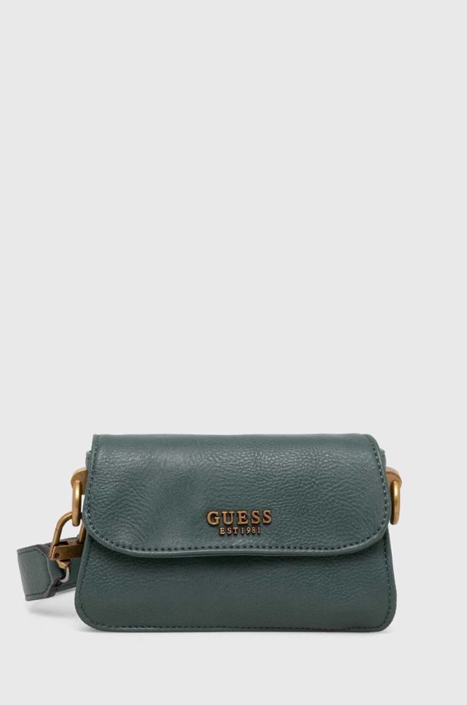 Сумочка Guess колір зелений (3578603)