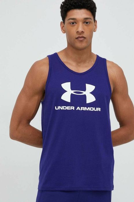 Футболка Under Armour чоловіча 1329589-408 колір фіолетовий