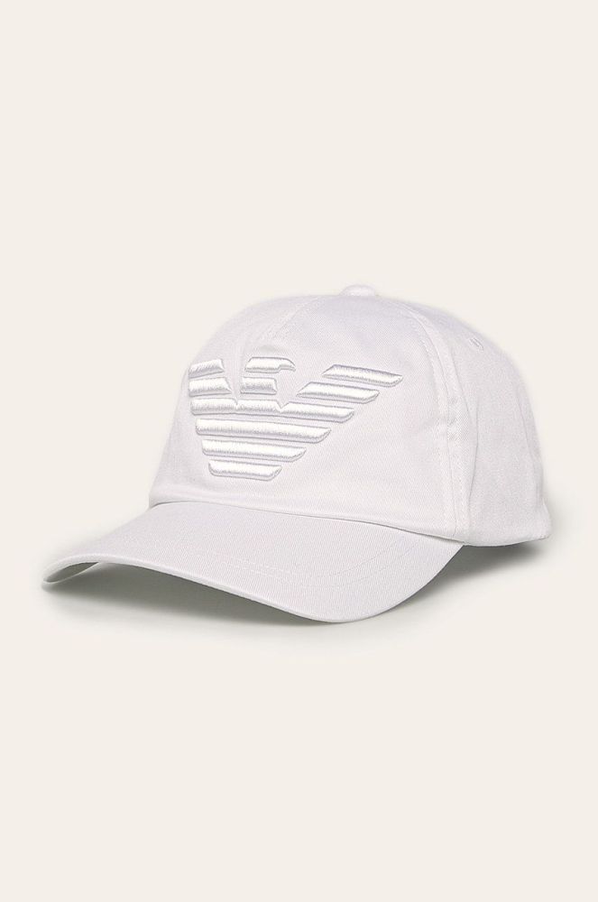 Emporio Armani - Кепка колір білий