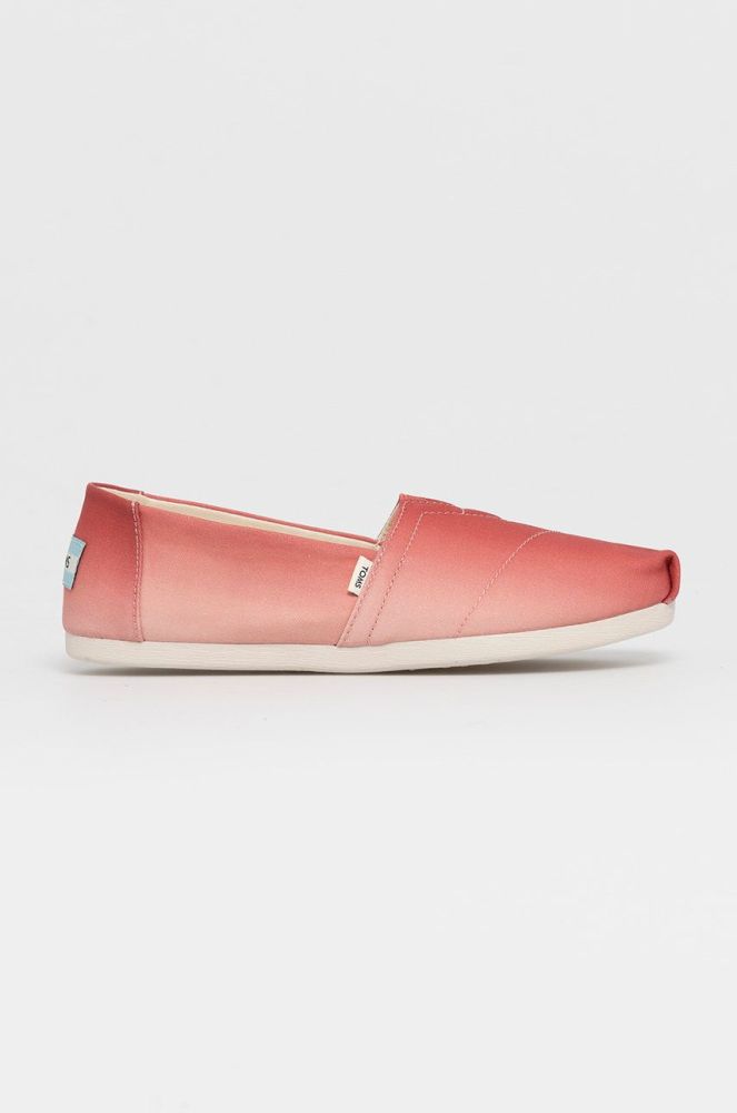 Еспадрилі Toms колір рожевий