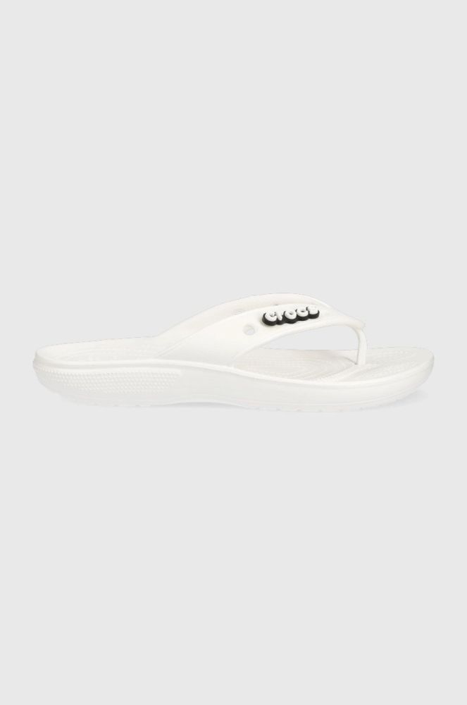 В'єтнамки Crocs колір білий 207713.100-WHITE
