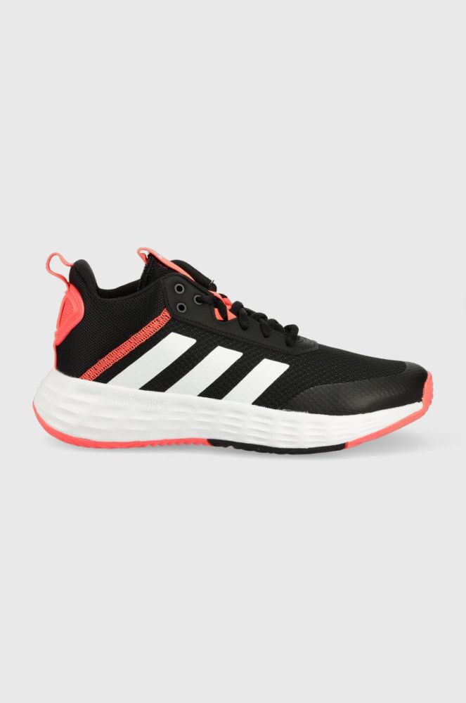 Дитячі черевики adidas колір чорний