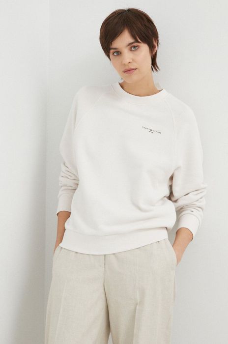 Кофта Tommy Hilfiger жіноча колір білий з принтом (2987801)