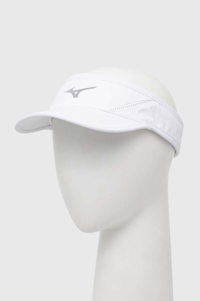 Козирок від сонця Mizuno колір білий з принтом