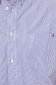 Бавовняна сорочка Tommy Hilfiger чоловіча relaxed комір button-down колір блакитний