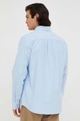 Сорочка Les Deux чоловіча regular комір button-down колір блакитний