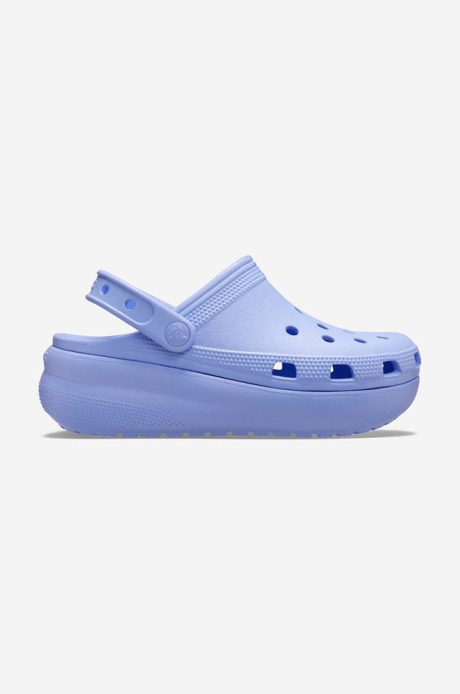 Дитячі шльопанці Crocs Classic Cutie Clog колір фіолетовий