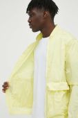Дощовик Rains 18960 Bomber Jacket колір жовтий перехідна