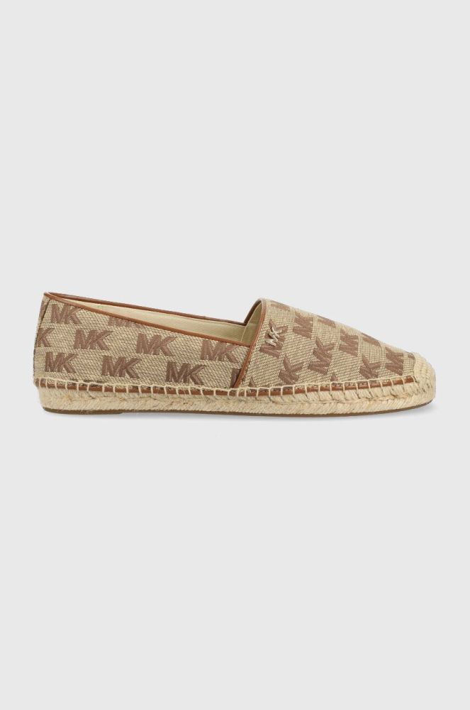 Еспадрилі MICHAEL Michael Kors Kendrick колір бежевий 40S3KNFP1Y