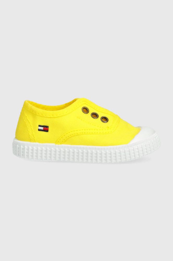 Дитячі кеди Tommy Hilfiger колір жовтий (3070771)