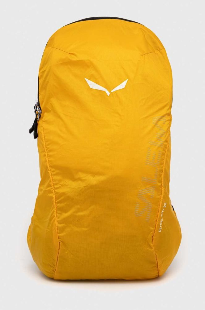 Рюкзак Salewa колір жовтий великий однотонний