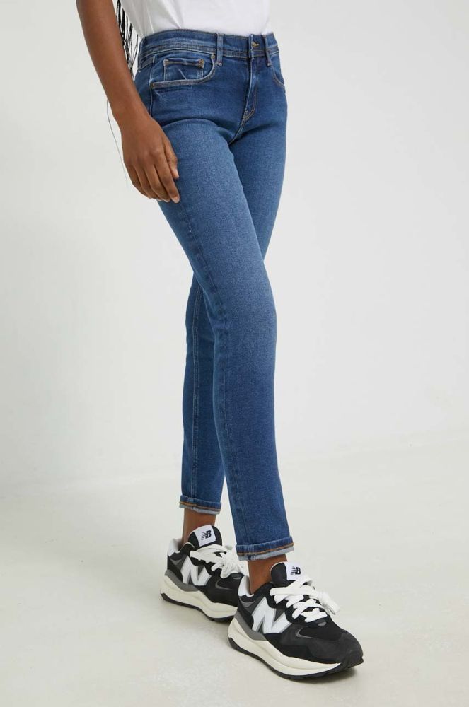 Джинси Cross Jeans жіночі середня посадка колір блакитний